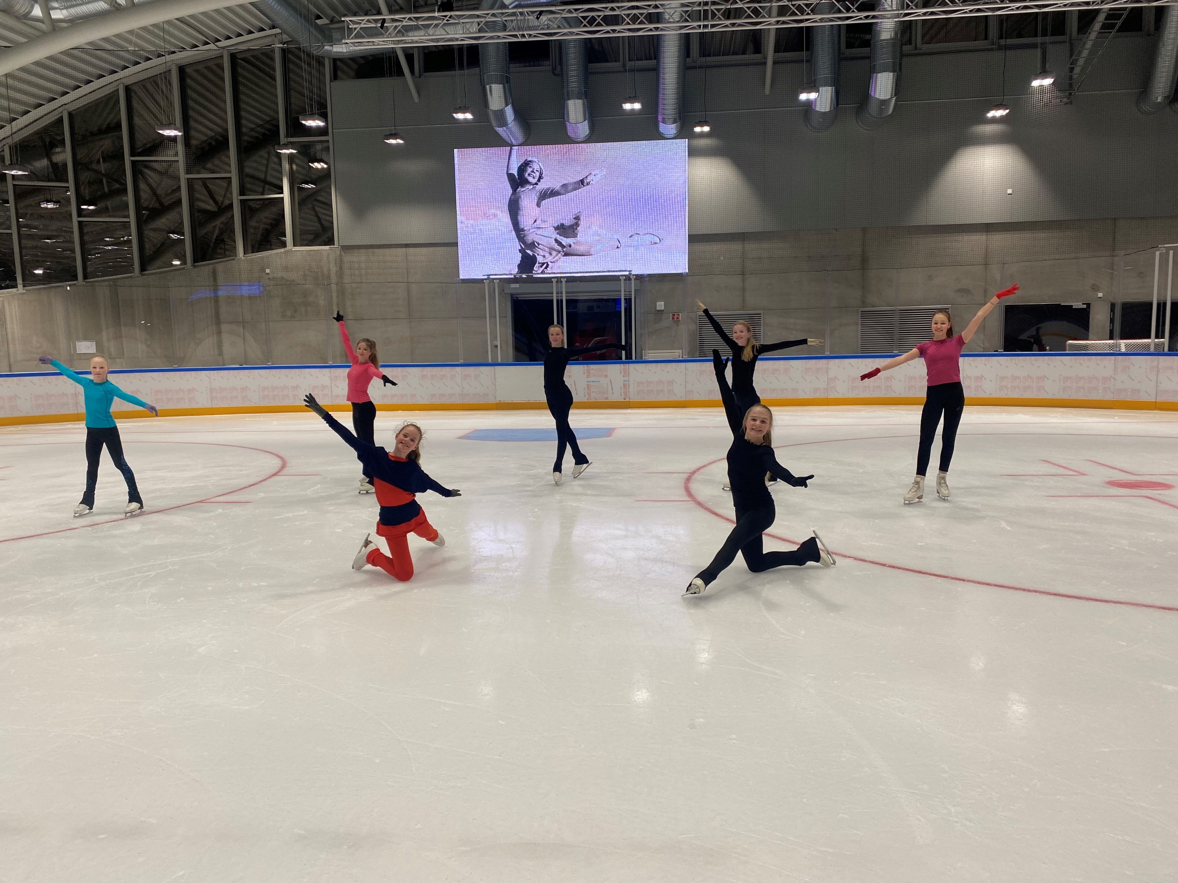 Tilbake på innendørs is - nå i Sonja Henie ishall!